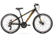 Bicykel Romet RAMBLER DIRT 24, čierno-oranžový