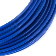 Oceľové PVC lano 3/6mm 1x19 MODRÉ 10m