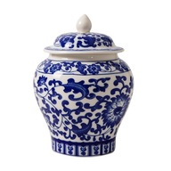 Keramický zázvorový pohár, ázijský chinoiserie zázvorový pohár Keramický zázvorový pohár, ázijský chinoiserie zázvorový pohár