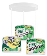 Luster Závesná stropná lampa Tienidlo na futbal 3 Luster Závesná stropná lampa Tienidlo na futbal 3