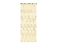 Zlatý záves na vianočný stromček 100 x 245 cm Party Deco Zlatý záves na vianočný stromček 100 x 245 cm Party Deco