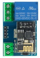 Riadiace relé cez WiFi ESP8266 UART + ESP01