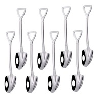 6/8/10ks Mini naberačky na zmrzlinu 15cm Oceľ č 6/8/10ks Mini naberačky na zmrzlinu 15cm Oceľ č