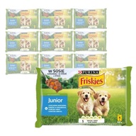 Purina Friskies Junior Wet Puppy Food Kuracie v omáčke 40x100g Purina Friskies Junior Wet Puppy Food Kuracie v omáčke 40x100g