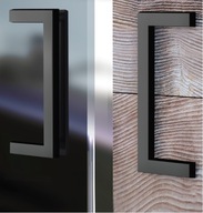 2x samolepiaca sklenená kľučka na dvere ZNAL BLACK 2x samolepiaca sklenená kľučka na dvere ZNAL BLACK