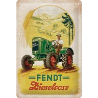 Plaketa Darčekový plagát 20x30 Fendt Dieselross