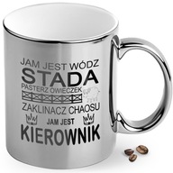 STRIEBORNÝ HRNČEK PRE MANAŽÉRA, VTIPNÝ DARČEK STRIEBORNÝ HRNČEK PRE MANAŽÉRA, VTIPNÝ DARČEK