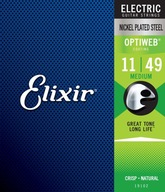 Elixir Optiweb 11-49 Medium 19102 Elektrické struny Elixir Optiweb 11-49 Medium 19102 Elektrické struny