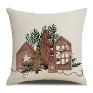 Vianočná obliečka na vankúš BOHO 45 x 45 cm Vianočná obliečka na vankúš BOHO 45 x 45 cm