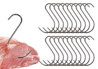 S-413 udiarenské háky fi4 na údenie INOX šunky S-413 udiarenské háky fi4 na údenie INOX šunky