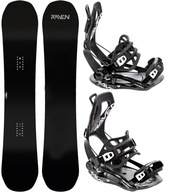 Snowboard RAVEN Pure Black 159cm široký + viazanie Snowboard RAVEN Pure Black 159cm široký + viazanie