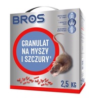 BROS Granule pre myši a potkany 2,5 kg, prudký jed BROS Granule pre myši a potkany 2,5 kg, prudký jed