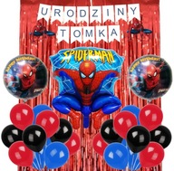 Balóniky BALLOON SPIDERMAN súprava na narodeniny MENA