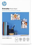 PAPIER na fotografie HP Everyday 200g / m2 100 listov. 10x15