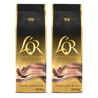 L'OR Crema Absolu zrnková káva (2x500g) ARABICA L'OR Crema Absolu zrnková káva (2x500g) ARABICA
