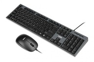 Súprava klávesnice a myši IBOX IKMS606 (USB 2.0 (US) čierna, optická 800 DP