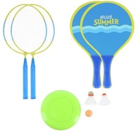 NRZ053 3V1 / BADMINTON SET 2 RAKETY + 2 RA