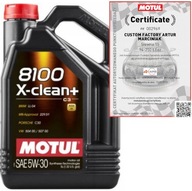 MOTUL 8100 X-CLEAN+ 5W30 C3 OIL LL-04 229,51 5L