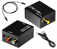 Optický prevodník audio signálu toslink RCA (2253a