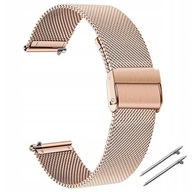 NÁRAMOK SMARTWATCH NÁRAMOK 20MM RUŽOVÉ ZLATÉ OCEL NÁRAMOK SMARTWATCH NÁRAMOK 20MM RUŽOVÉ ZLATÉ OCEL