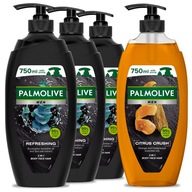 PALMOLIVE MEN pánsky sprchový gél MIX 4x 750 ml PALMOLIVE MEN pánsky sprchový gél MIX 4x 750 ml