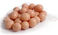 VAJCIA VEĽKÉ SLEPIACE základné vajcia 25 KS hnedé