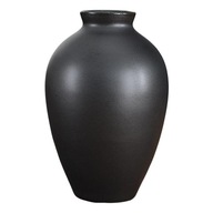 Čierna váza Dekorácia na stôl Hrnce 13x8cm