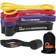 Sada 4 cvičebných pásov Majestic Sport home band Sada 4 cvičebných pásov Majestic Sport home band