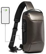 Mestský batoh BANGE na ONE rameno TSA USB