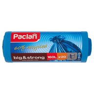 Paclan veľké a pevné Vrecia na odpadky 160 l 20 ks Paclan veľké a pevné Vrecia na odpadky 160 l 20 ks