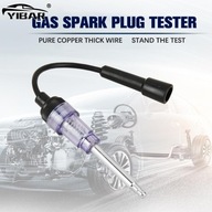 Tester zapaľovacích sviečok čip zapaľovania auta vzadu Tester zapaľovacích sviečok čip zapaľovania auta vzadu