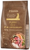 FITMIN RICE PUPPY suché krmivo pre psov a šteniatka LAMB SALMON 2 kg