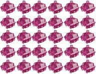 SPÍNAČE AKKO CS Crystal Wine Red Moss 30 ks SPÍNAČE AKKO CS Crystal Wine Red Moss 30 ks