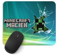 Podložka pod myš + NAME MINECRAFT zabalená vo fólii Podložka pod myš + NAME MINECRAFT zabalená vo fólii
