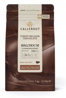 Callebaut MLIEČNA ČOKOLÁDA Malchoc 1kg bez cukru
