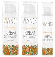 VIANEK 3x VÝŽIVNÝ KRÉM NA TVÁR DENNÝ+NOC+OČI VIANEK 3x VÝŽIVNÝ KRÉM NA TVÁR DENNÝ+NOC+OČI