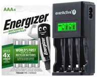 NABÍJAČKA AKUMULÁTOROV 4x ENERGIZER AAA R3 700