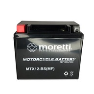 Motobatéria 12Ah MTX12-BS GEL MORETTI