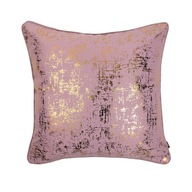 SO CHIC obliečka na vankúš 45x45 púdrová ružová/zlatá SO CHIC obliečka na vankúš 45x45 púdrová ružová/zlatá