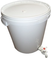 20L fermentačná nádrž s kohútikovým vedrovým ventilom