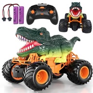 AUTÍČKO NA DIAĽKOVÉ OVLÁDANIE PRE DETI HRAČKA MONSTER DINOSAUR TRUCK
