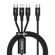 Baseus Rapid Series USB-C 3v1 USB kábel 1,5m Baseus Rapid Series USB-C 3v1 USB kábel 1,5m