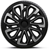 4x Náboje 15 palcov ESTORIL Black Silver 4 kusy
