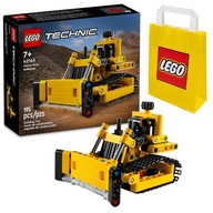 LEGO BLOCKS | TECHNIC 42163 BULLDOZER PRE ŠPECIÁLNE ÚLOHY DEN OTCOV + TAŠKA LEGO BLOCKS | TECHNIC 42163 BULLDOZER PRE ŠPECIÁLNE ÚLOHY DEN OTCOV + TAŠKA