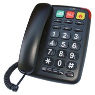 Dartel LJ300 čierny káblový pevný telefón