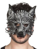 Polomaska ​​vlkolaka WOLF WOLF šedá