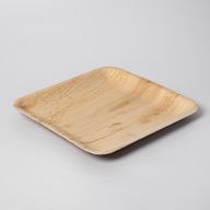 25ks taniere z prírodných palmových listov 20cm x 20cm, BIO 25ks taniere z prírodných palmových listov 20cm x 20cm, BIO