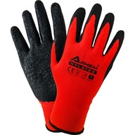 Latexom potiahnuté ochranné rukavice veľkosť: 7