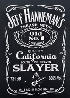 SLAYER Jeff Hanneman veľký patch SCREEN thrash SLAYER Jeff Hanneman veľký patch SCREEN thrash