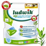 KAPSULY LUDWIK EKO 2v1 na pranie bielej a farebnej
